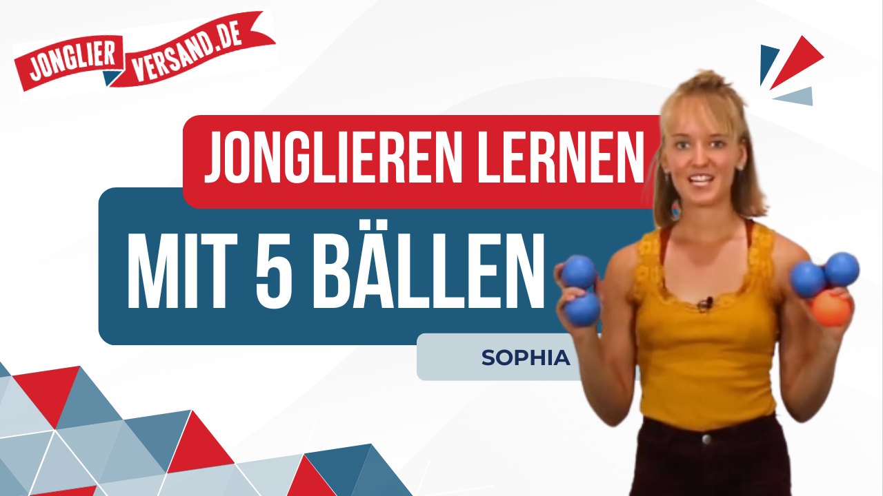 Jonglieren mit 5 Bällen
