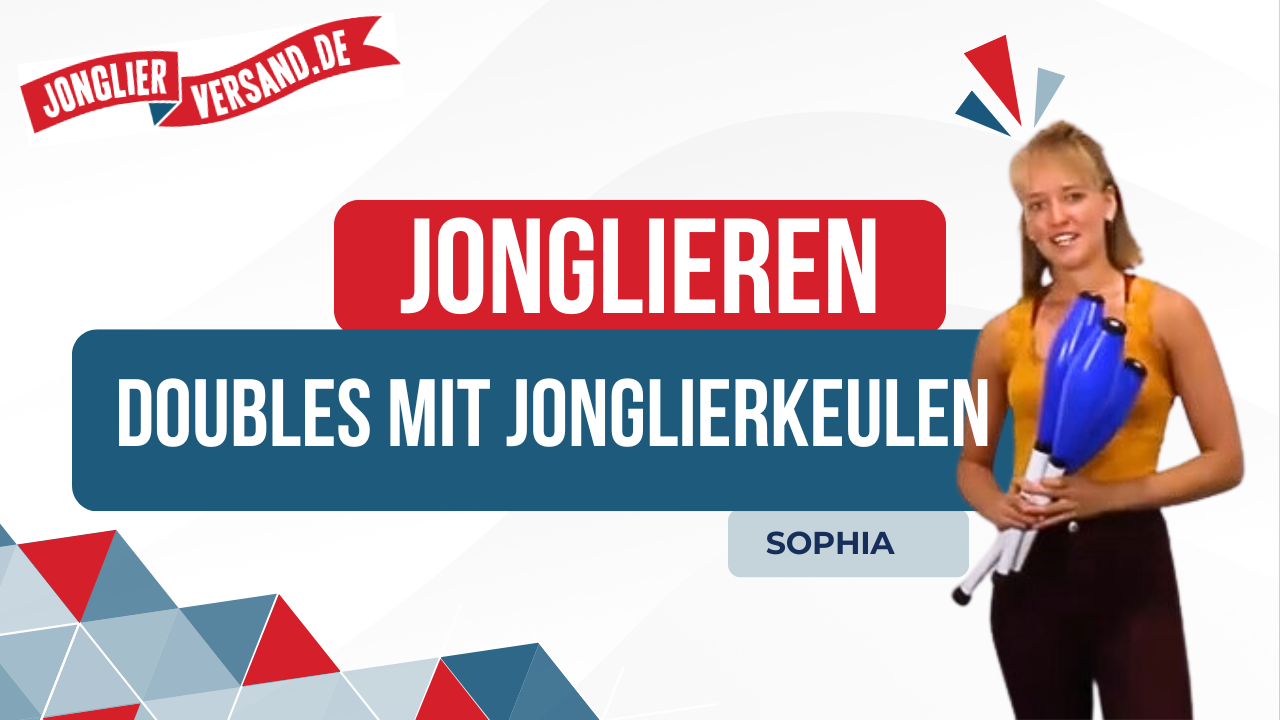 Doubles mit Jonglierkeulen