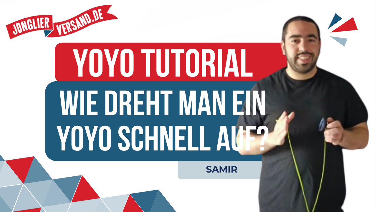Wie dreht man ein YoYo schnell auf?